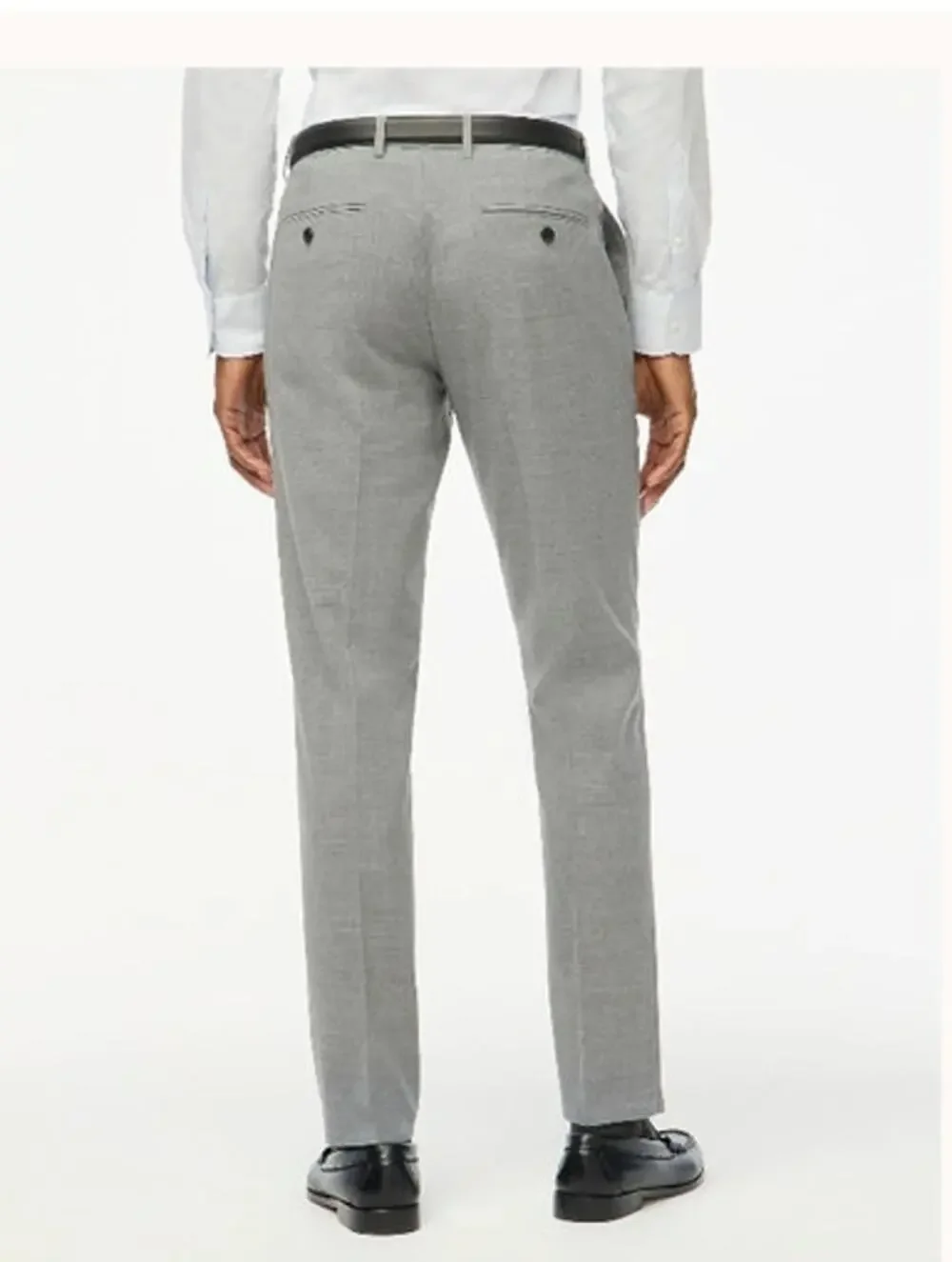 NWT J. Crew Thompson Suit Pant In Four-Season Wool Blend Gray 30/32